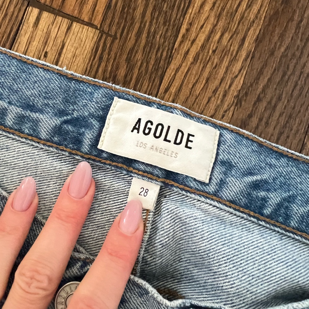 AGOLDE Women's Amber Low Rise Jeans
